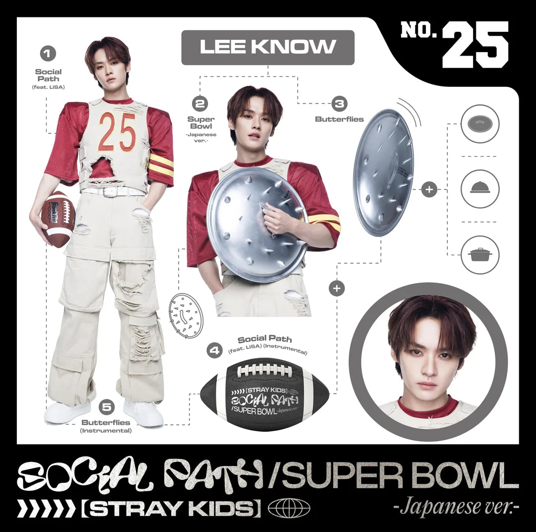 Stray kids Social path / Super Bowl Japan Fanclub solo version Lee Know