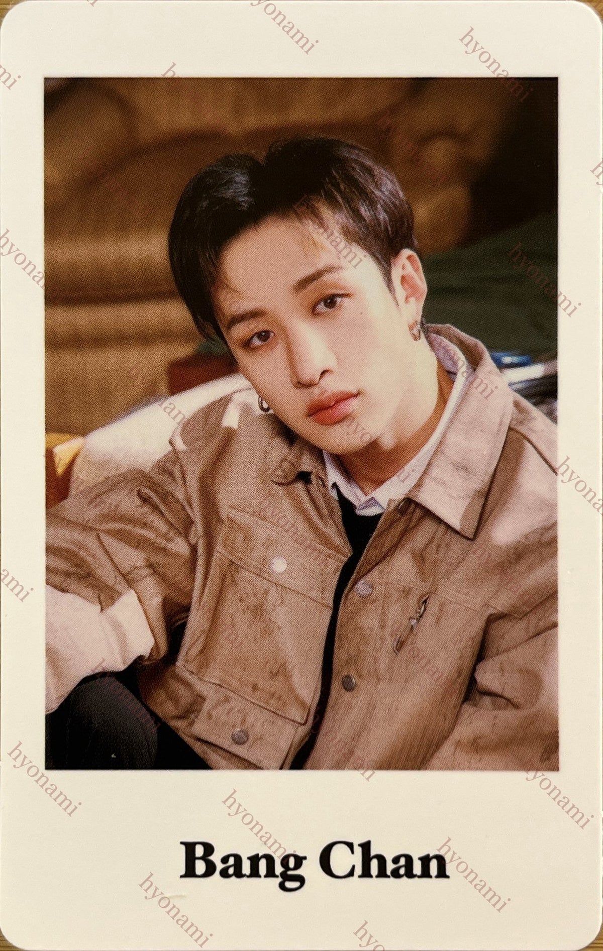 Stray Kids The Sound Popup store photocard set A Bang Chan