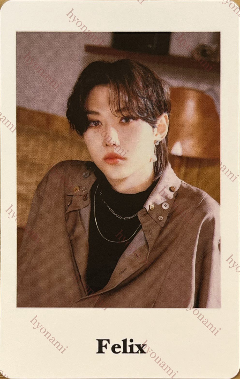 Stray Kids The Sound Popup store photocard set A Felix