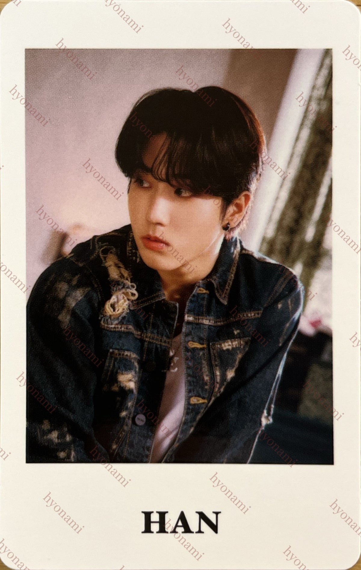 Stray Kids The Sound Popup store photocard set A HAN