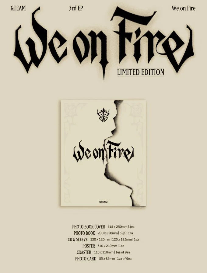 &TEAM We on Fire limited edition