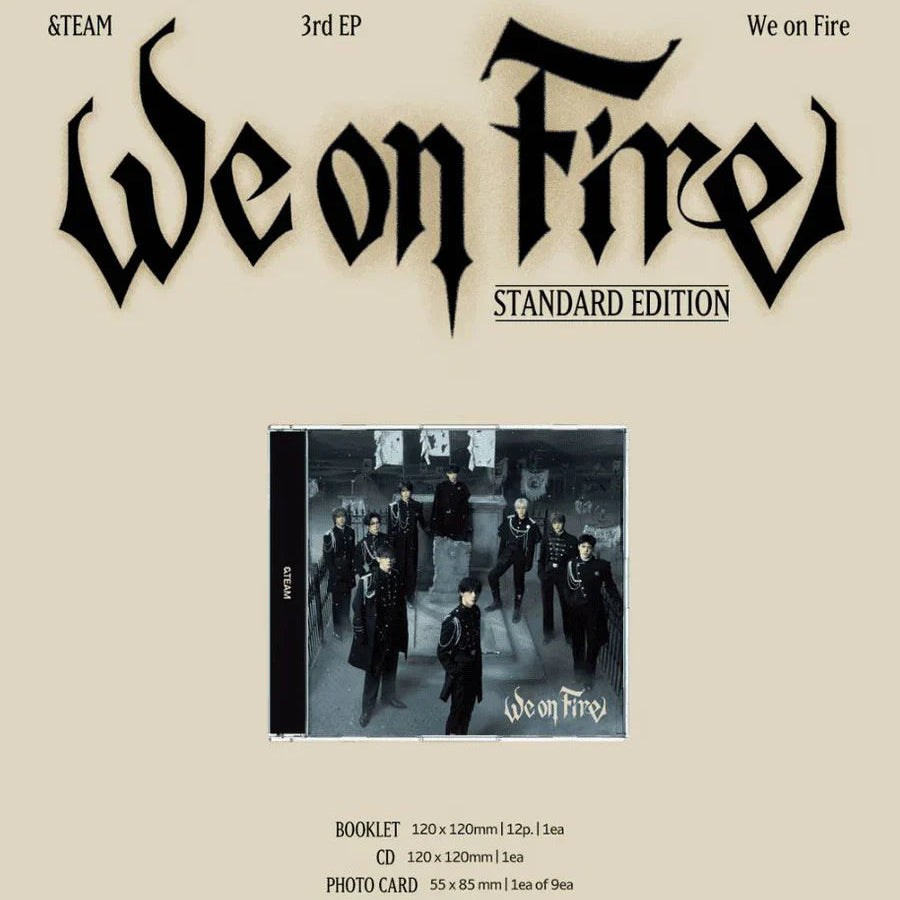 &TEAM We on Fire standard version