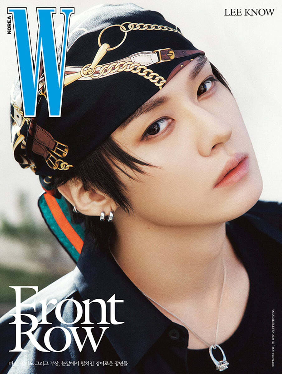 W KOREA — November 2026 issue — Lee Know (Stray Kids) cover B version